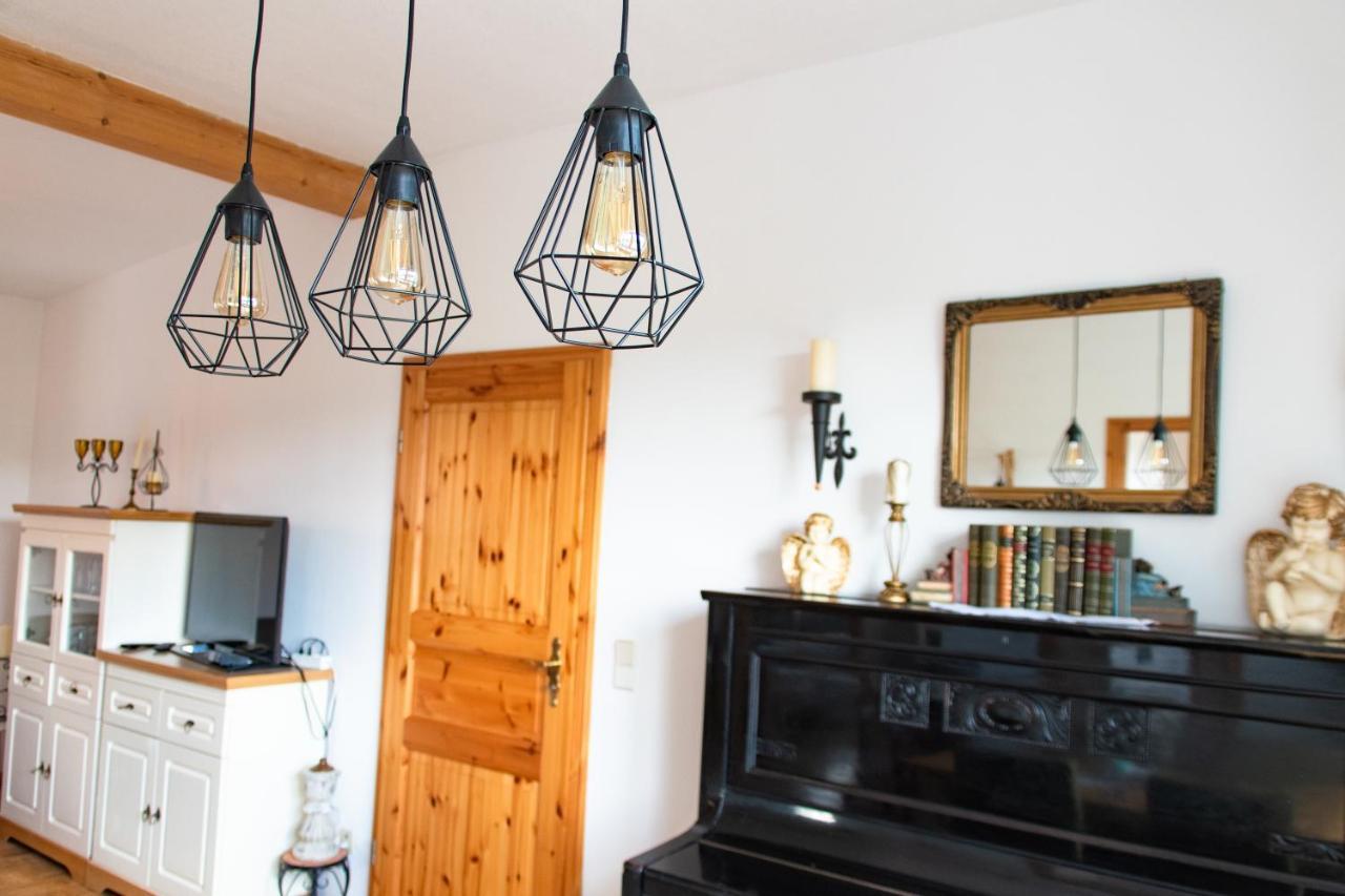 Ferienwohnung Alpaka Blick Schneppenbach Buitenkant foto
