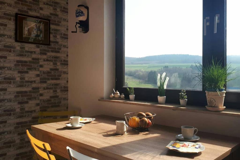 Ferienwohnung Alpaka Blick Schneppenbach Buitenkant foto